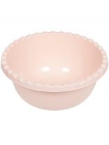 Миска пластик, круглая, 10.5 см, 3 л, Чайная роза, Idea, М1312, чайная роза