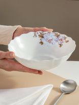 Салатник стеклокерамика, круглый, 20х5.5 см, 0.9 л, Орлеан, Daniks, BY13LHW80