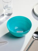 Салатник стекло, круглый, 16х8 см, 0.7 л, средний, Торнадо МИКС, Декостек, 425/1-Н "Торнадо" МИКС, в ассортименте