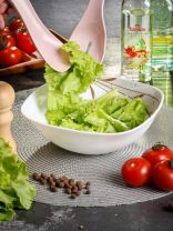 Салатник стеклокерамика, квадратный, 20х6.5 см, 1.2 л, Орфей, Daniks, FFW-90-130303/291902/NFW90T