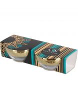 Салатник стекло, круглый, 2 шт, 7.8х7.8 см, подарочная упаковка, Греция, Glasstar, GN4_1449_1