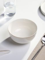 Салатник фарфор, круглый, 14х6 см, 0.65 л, White Lace, Fioretta, TDB673