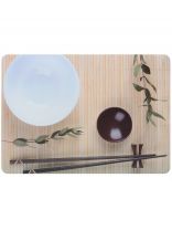 Салфетка для стола пластик, 40х28 см, прямоугольная, Азия, PPM-01-AS/ 312318