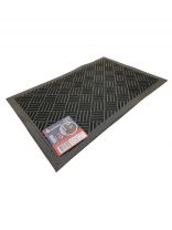 Коврик грязезащитный придверный, 40х60х7 см, прямоугольный, резина, 2040-06
