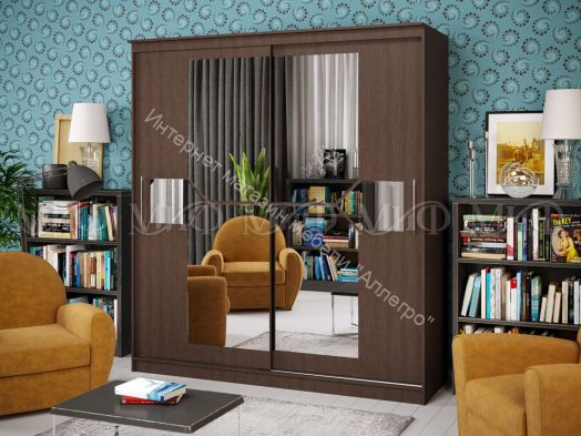 Шкаф-купе Элегант 1,5 м Венге