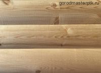 Блок-хаус (имитация бревна) 28х145х6000 мм , хвоя (сосна, ель), сорт АВ (Sраб=0,81 м2) профиль UYV