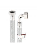 Подводка для насоса, сталь, 1", г-г, угловая, ProFactor, 0.6 м, PF WFH 528.60A