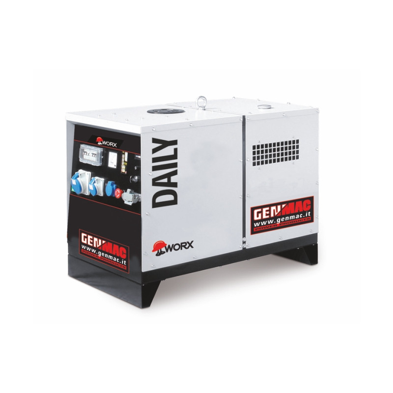 Дизельный генератор GENMAC DAILY RG9000KS