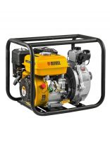 Мотопомпа бензиновая Denzel, 2 '', глубина погружения 8 м, максимальный напор 65 м, 36 м3/ч, 600 л/мин, PX-50H