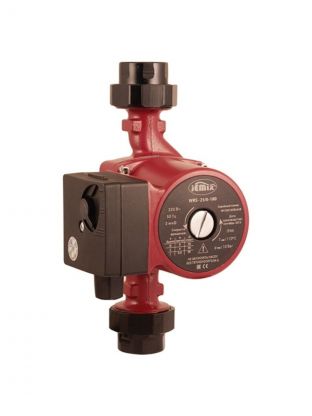 Насос циркуляционный, Jemix, 1 '', 100 Вт, максимальный напор 6 м, 3.3 м3/ч, с кабелем, ЦН-25/6-180