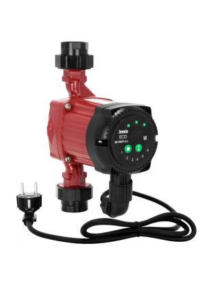 Насос циркуляционный, Jemix, 1 '', 45 Вт, максимальный напор 6 м, 3.6 м3/ч, с кабелем, ЦН-СМАРТ-25-6