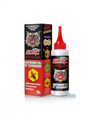 Инсектицид от тараканов, гель, 80 г, Дохс