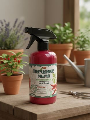 Инсектицид Перцовое мыло, спрей, 500 мл, Ортон
