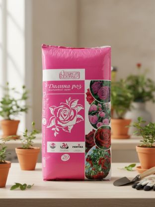 Грунт Долина роз, 20 л, Четыре сезона