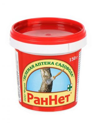 Садовая паста для заживления ран и срезов деревьев, 150 г, РанНет