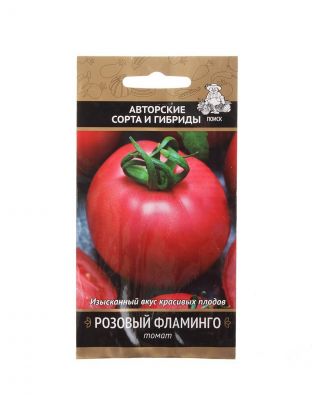 Семена Томат, Розовый фламинго, 0.1 г, цветная упаковка, Поиск