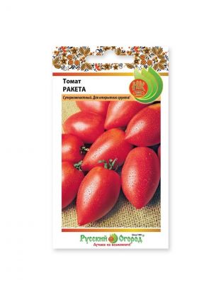 Семена Томат, Ракета, 0.3 г, цветная упаковка, Русский огород