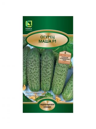 Семена Огурец, Маша F1, цветная упаковка, Поиск