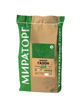 Семена Газон, Зеленый, 10 кг, мешок, Мираторг