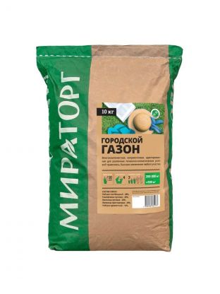 Семена Газон, Городской, 10 кг, мешок, Мираторг