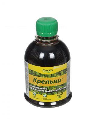 Удобрение Крепыш, универсальное, органоминеральное, жидкость, 250 мл, Фаско