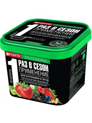 Удобрение для клубники и ягод, ведро, с биодоступным кремнием, пролонгированное, 1 л, Bona Forte