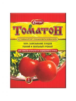 Удобрение Томатон, стимулятор плодообразования, ампулы, 1 г, Ортон