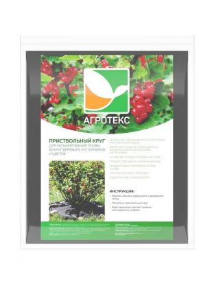 Материал укрывной 1х1 м, Агротекс, приствольный круг, с УФ, 32.01.59.01.02.060.0000.1000.00