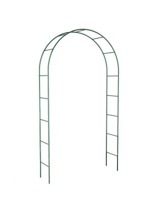 Арка садовая для растений, металл, 120х240 см, разборная, Лесенка