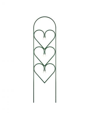 Шпалера для растений, 35х130 см, Сердце