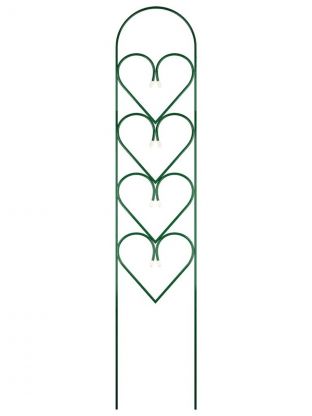 Шпалера для растений, 35х170 см, Сердце
