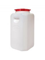 Бочка пластик, 110 л, прямоугольная, с широким горлом, в ассортименте, М410, Альтернатива
