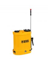 Опрыскиватель аккумуляторный, Denzel, 12 л, 8 А.ч, 12 В, пластик, ранцевый, свинц-кисл акк., D-12LA, 64788