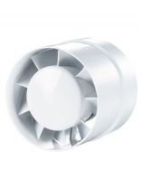 Вентилятор вытяжной канальный, Viento, установочный диаметр 100 мм, 13 Вт, 130 м3/ч, ВИЕНТО ВКО100
