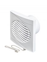 Вентилятор вытяжной настенный, выключатель, Event, установочный диаметр 120 мм, 18 Вт, 240 м3/ч, Волна, 120СВ
