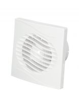 Вентилятор вытяжной настенный, Event, установочный диаметр 100 мм, 13 Вт, 130 м3/ч, Волна, 100С