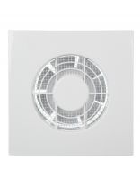 Вентилятор вытяжной настенный, Event, установочный диаметр 100 мм, 13 Вт, 90 м3/ч, обратный клапан, Зефир, 100СТок