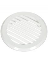 Диффузор вентиляционный пластик, установочный диаметр 150 мм, с фланцем d195 мм, Event, 195/150КР