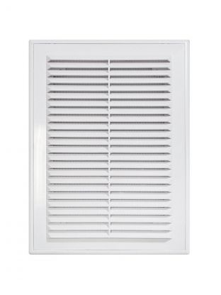 Решетка вентиляционная пластик, разъемная, 450х130 мм, Viento, 4513ВР