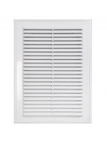 Решетка вентиляционная пластик, разъемная, 450х130 мм, Viento, 4513ВР