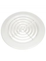 Диффузор вентиляционный пластик, установочный диаметр 125 мм, с фланцем d170 мм, Event, 170/125КС