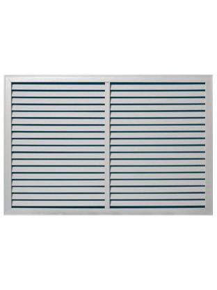 Решетка вентиляционная пластик, 150х200 мм, с сеткой, Viento, 1520TRU