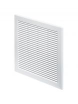 Решетка вентиляционная пластик, 200х300 мм, с сеткой, Viento, 2030TRU