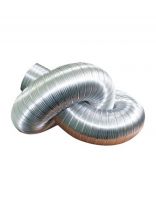 Воздуховод вентиляционый алюминий, диаметр 110 мм, круглый, гофрированный, 1.5 м, Event