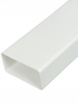 Воздуховод вентиляционый полистирол, плоский, 60х120 мм, 1.5 м, Event, 60120В1.5