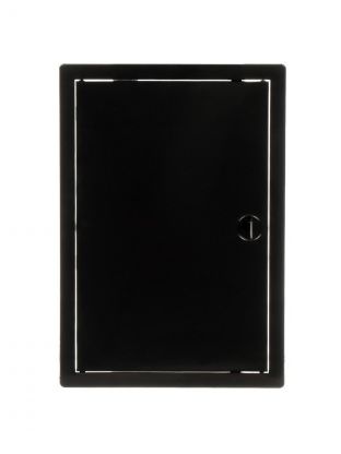 Люк-дверца ревизионная пластик, 250х400 мм, черный, Viento