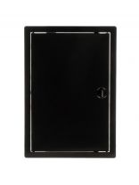 Люк-дверца ревизионная пластик, 250х400 мм, черный, Viento