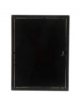 Люк-дверца ревизионная пластик, 200х250 мм, черный, Viento