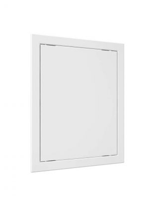 Люк ревизионный пластик, 268х318 мм, нажимной, 246х296, фланец, Auramax, Эра, AD