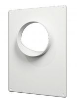 Площадка торцевая пластик, установочный диаметр 100 мм, ERA, 100ПТП